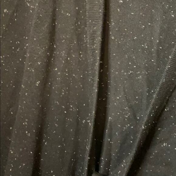 LOFT black cardigan ties in front size XS - Picture 6 of 7